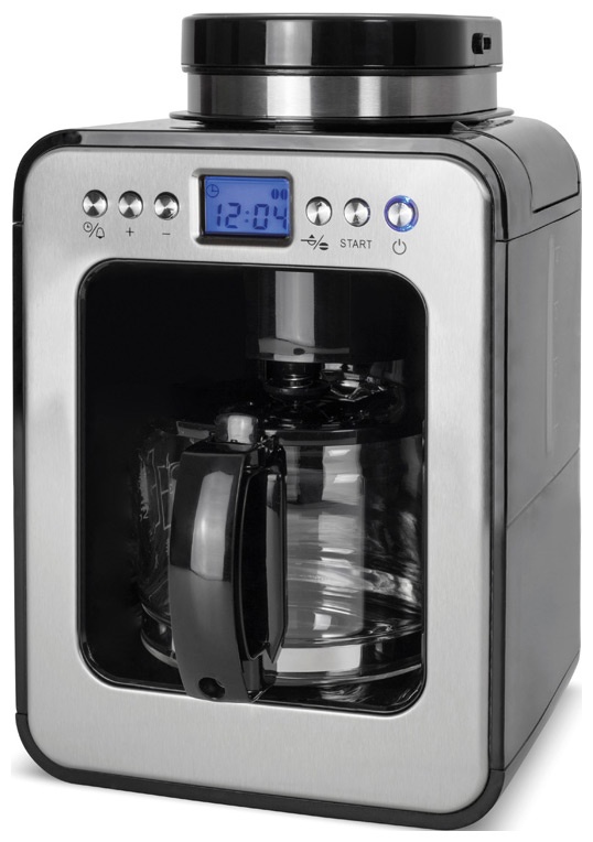 Кофеварка Caso Coffee Compact Electronic, дисплей, таймер, две степени помола фото 2