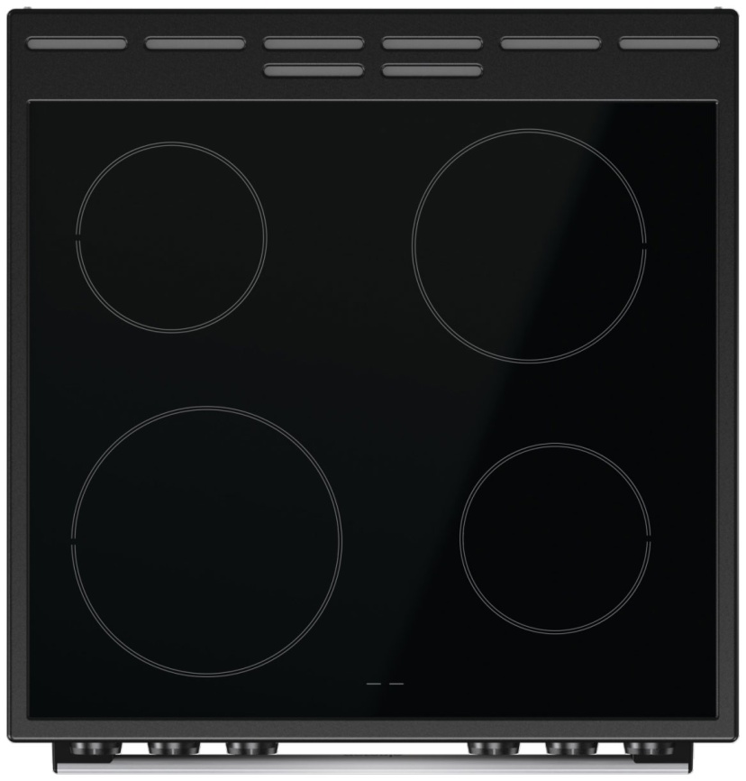 Электроплита Gorenje GEC6A11SG 60 см, 65 л, 4 конфорки, серебристый фото 6