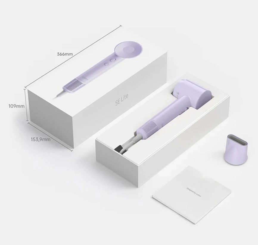 Фен Laifen SE Lite 1400 Вт, розовый фото 5