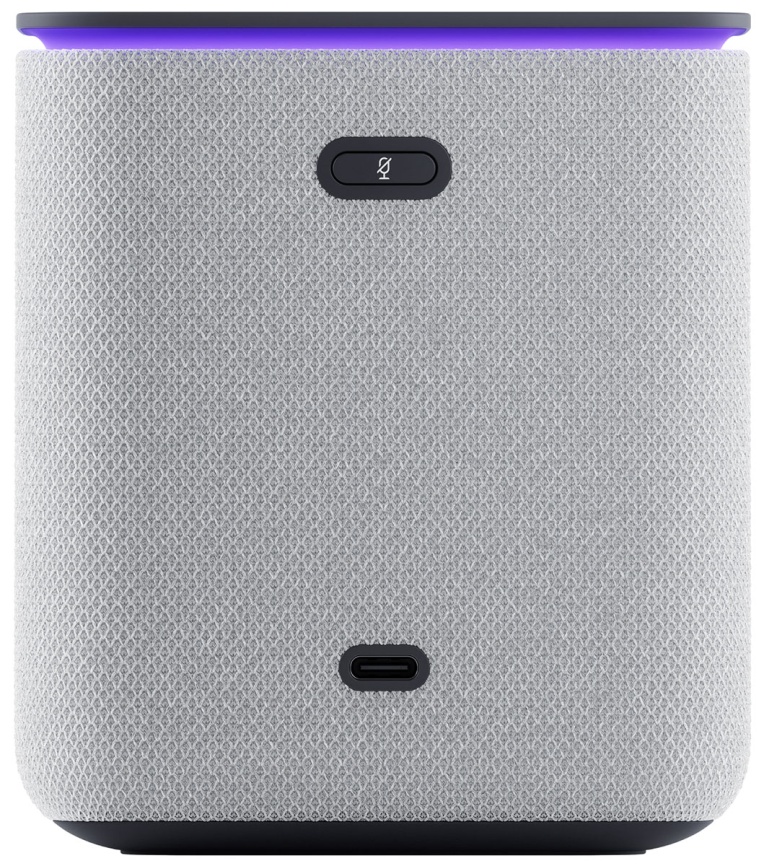 Умная колонка Яндекс Станция Миди с Алисой, с Zigbee, 24Вт, серый фото 3