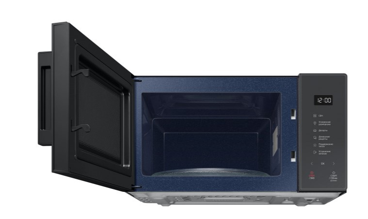 Микроволновая печь 23L SOLO MS23T5018AC/BW серый SAMSUNG фото 5