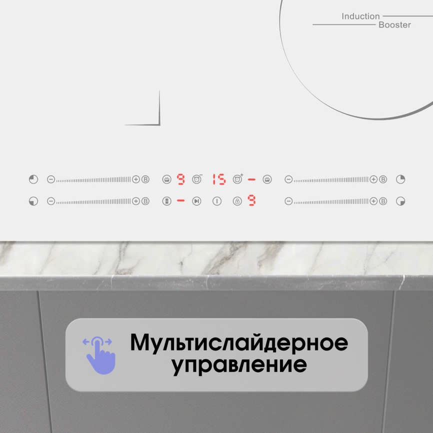 Электрическая варочная панель Zigmund & Shtain CI 49.6 W фото 7