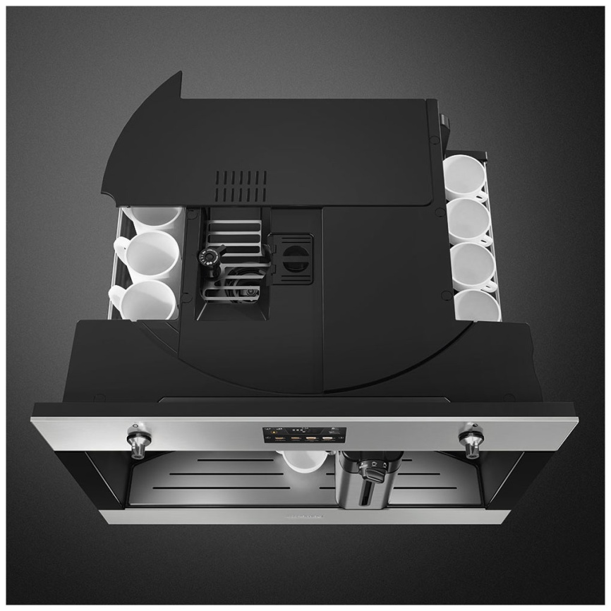 Встраиваемая автоматическая кофемашина Smeg CMS4303XRU фото 9