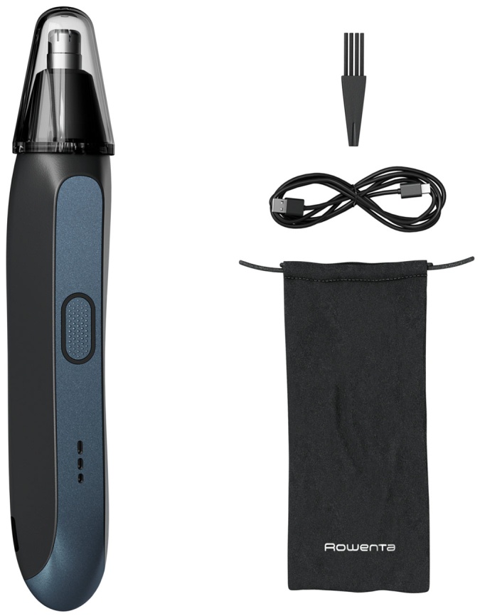 Триммер для носа и ушей Rowenta Nose TN3720E0, синий фото 1