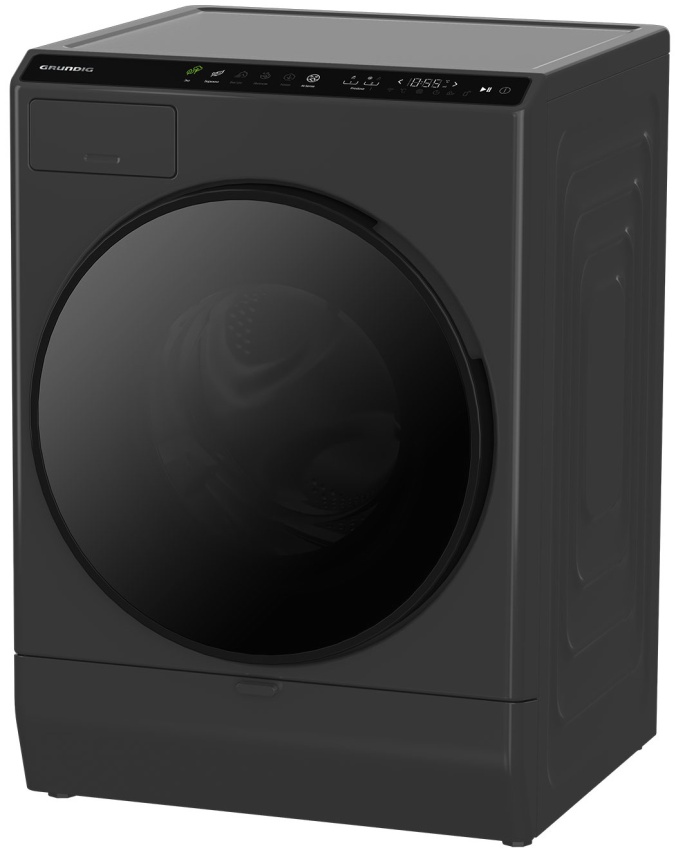 Стиральная машина Grundig GWI P7104 A 10 кг, черный фото 3