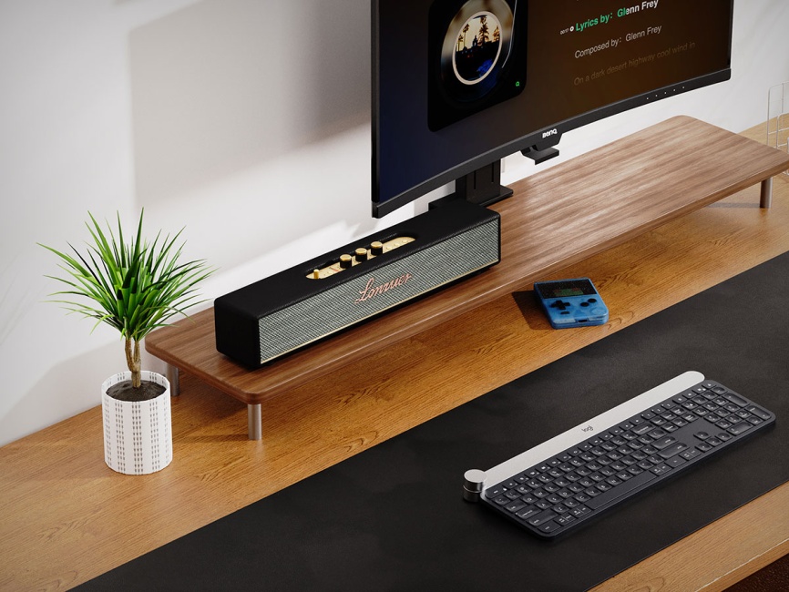 Портативная колонка Lonzuer Beyond, черный фото 8