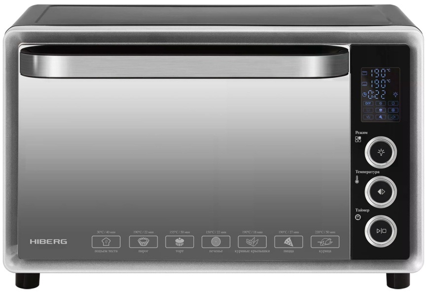 Электропечь Hiberg PR 400 Dark moon фото 2