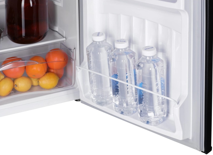 Однокамерный холодильник Nord NR 404 B, 150 л, черный матовый фото 9