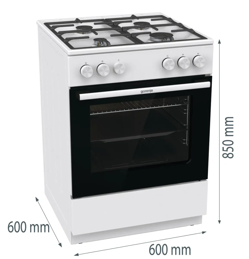 Газовая плита GG6A10WFFM 746157 GORENJE фото 8