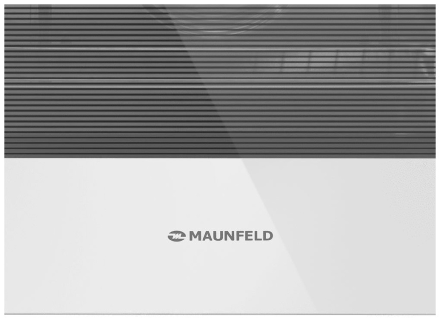 Электрический духовой шкаф Maunfeld AEOH60102W 59 см, 60 л гриль конвекция, белый фото 9