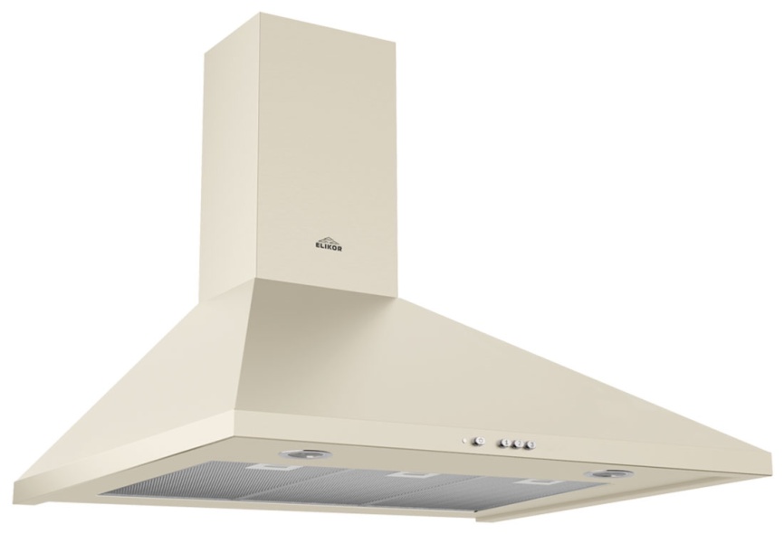 Вытяжка Elikor Вента 90П-650-К3Д, топленое молоко фото 1