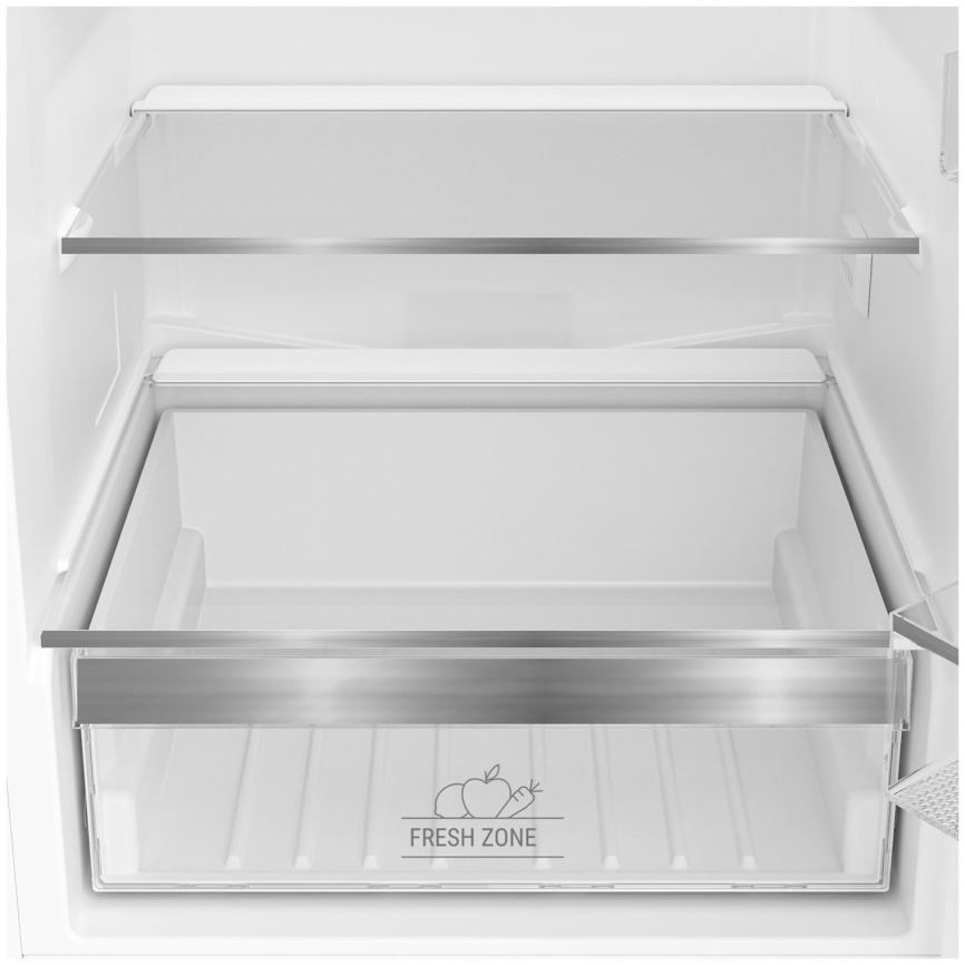 Встраиваемый двухкамерный холодильник Hotpoint HBH 18 No frost, белый фото 3