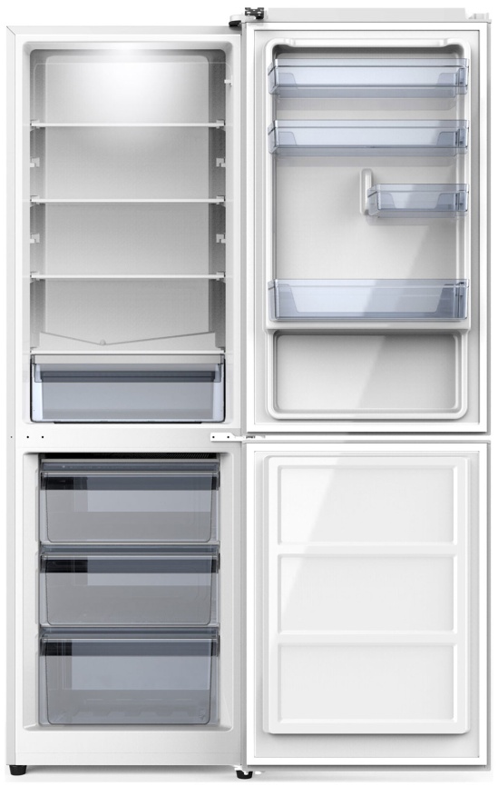 Двухкамерный холодильник Willmark RF-415DC, белый фото 2