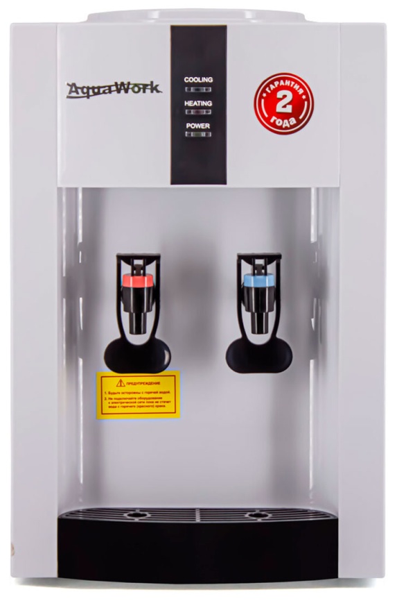 Кулер для воды Aqua Work 16TR бело-черный, настольный (25887) фото 1