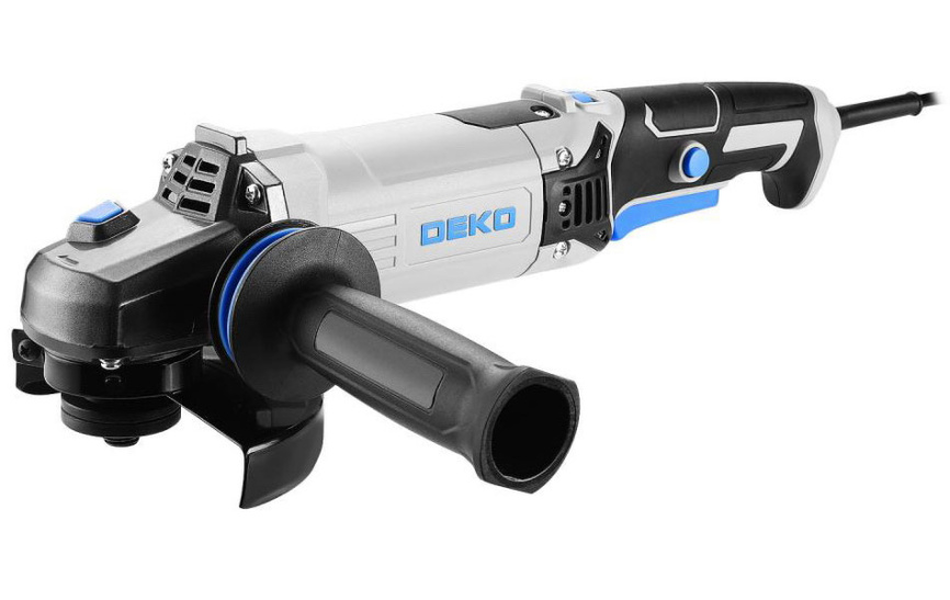 Угловая шлифовальная машина (болгарка) Deko AG1500-D1 PRO, 125 мм, 1500 Вт (083-1028) фото 2