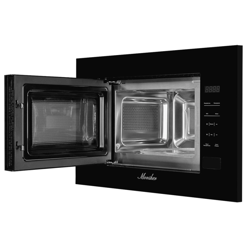 Встраиваемая микроволновая печь Monsher Monsher MMH 1020 B фото 3