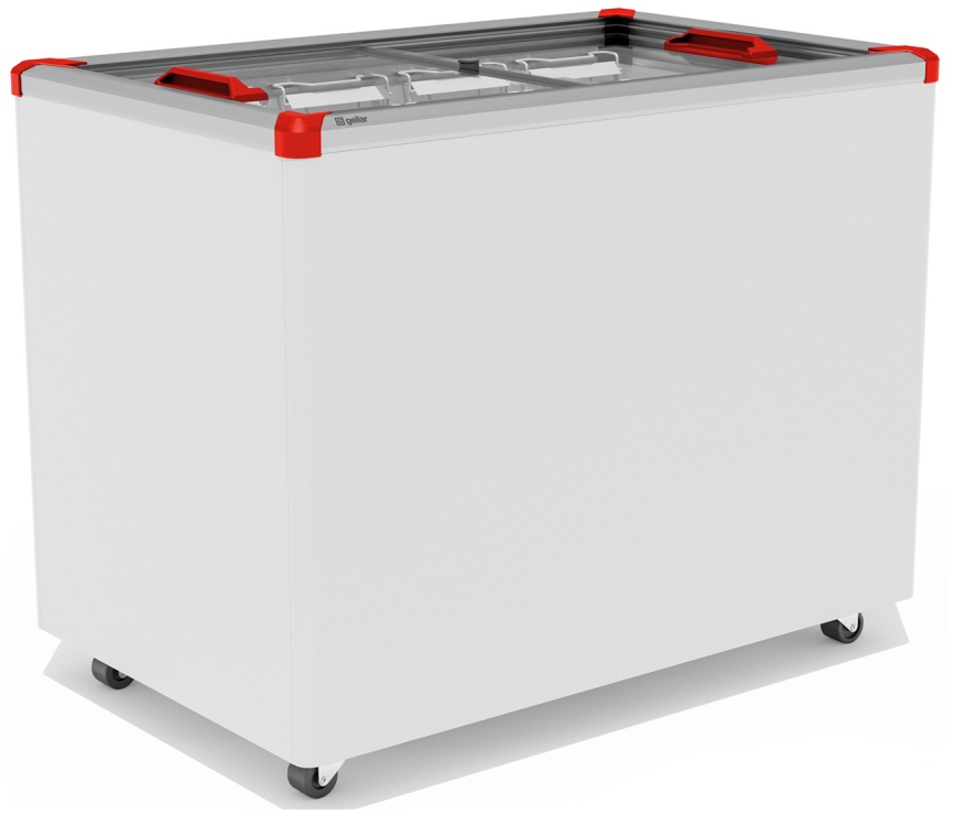 Морозильный ларь Gellar FG 350 C A 310 л, белый фото 1