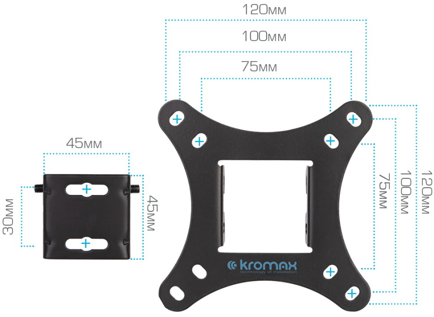 Кронштейн для телевизора Kromax VEGA8 фото 9