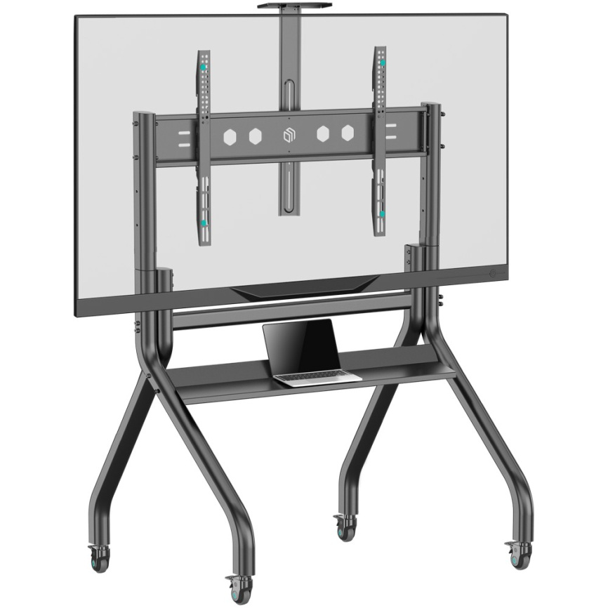 Мобильная стойка ONKRON на 1 ТВ TS2080 BLACK фото 2