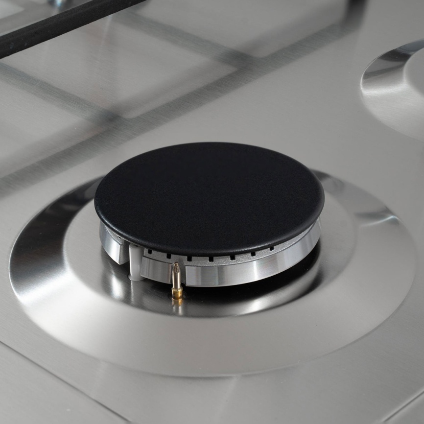 Газовая варочная панель De’Longhi NSL 590D X RUS 90 см, 5 конфорок электроподжиг газконтроль, серебристый фото 11