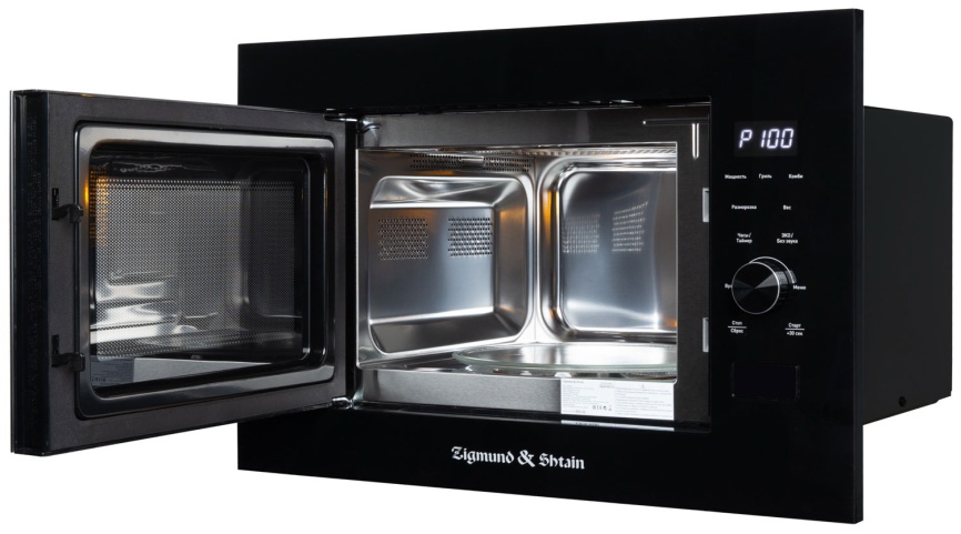 Встраиваемая микроволновая печь СВЧ Zigmund & Shtain BMO 24 B фото 3