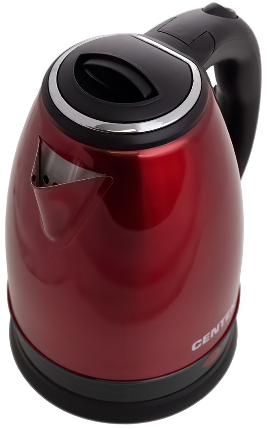Чайник электрический Centek CT-1068 RED (красный) металл фото 2