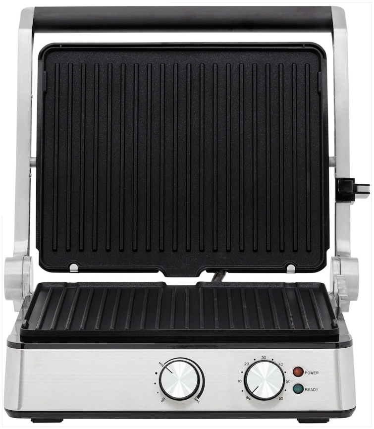 Электрический гриль Krona Kontakt-Tischgrill 1800W фото 3