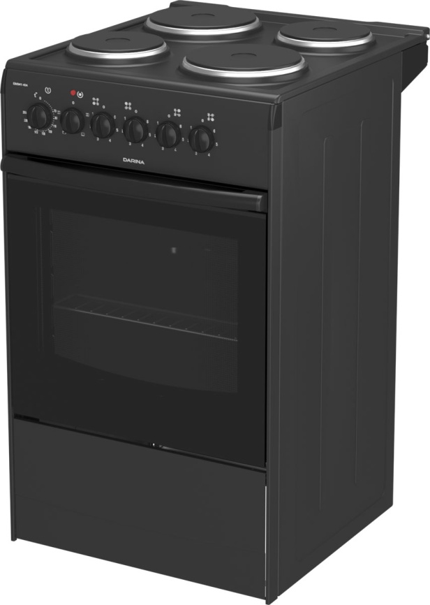 Электроплита Darina S EM 341 404 At 50 см, 4 конфорки, антрацит фото 3