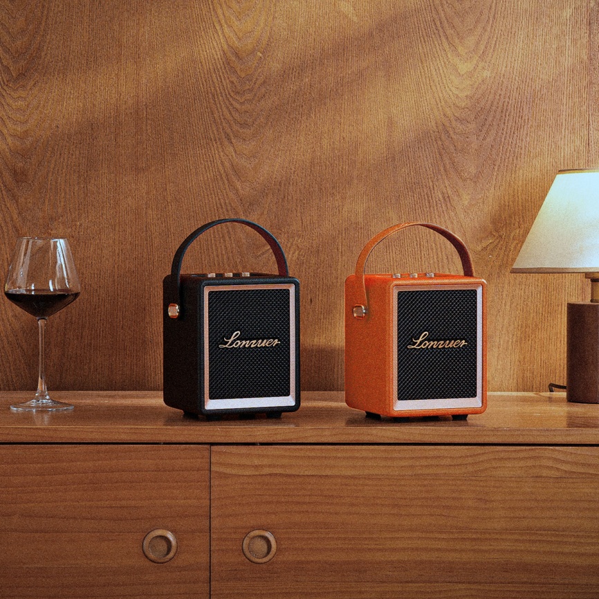 Портативная колонка Lonzuer Action, оранжевый фото 3