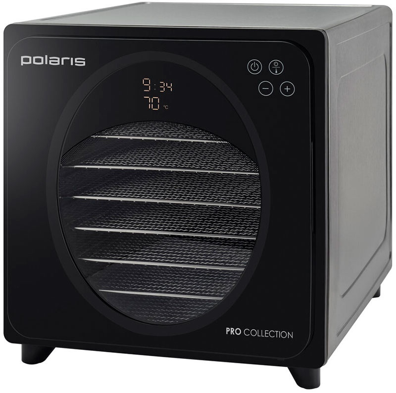 Сушилка для овощей и фруктов Polaris PFD 1106H Pro, 020956, черный фото 2