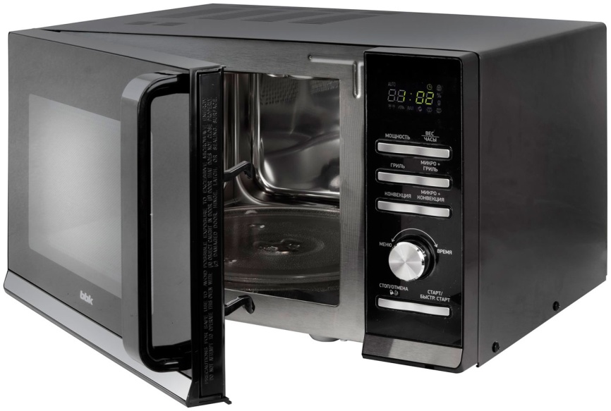 Микроволновая печь - СВЧ BBK 25MWC-991T/B черный фото 2