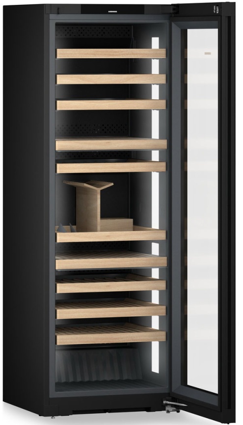 Винный шкаф Liebherr WPgbi 7483-20 001 черное стекло фото 6
