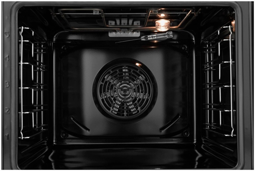 Электрический духовой шкаф Indesit IFE 3644 J IX 59 см, 72 л гриль конвекция, серебристый фото 6