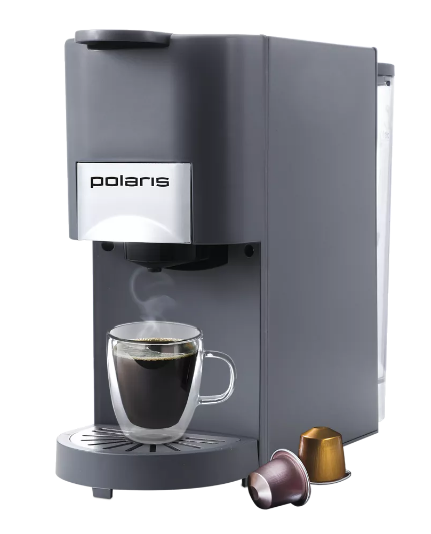 Кофеварка 3-in-1 PCM 2020 3-in-1 Графитовый POLARIS фото 2