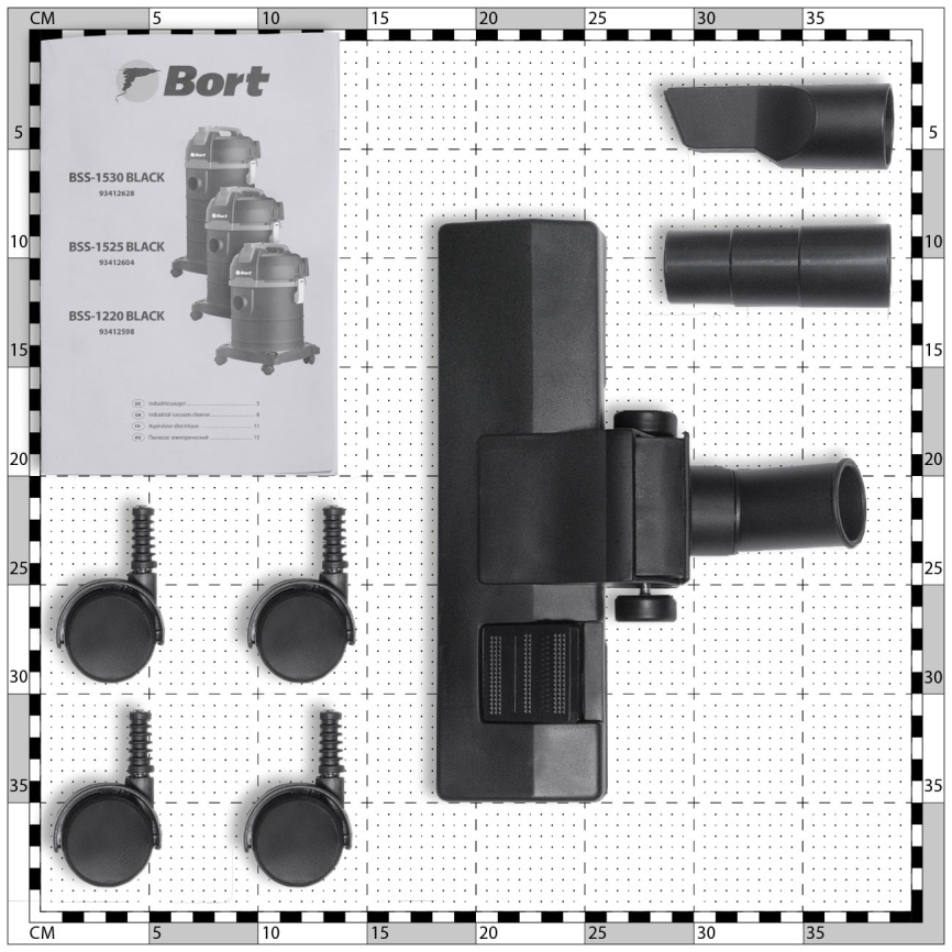 Строительный пылесос Bort BSS-1220 BLACK фото 4
