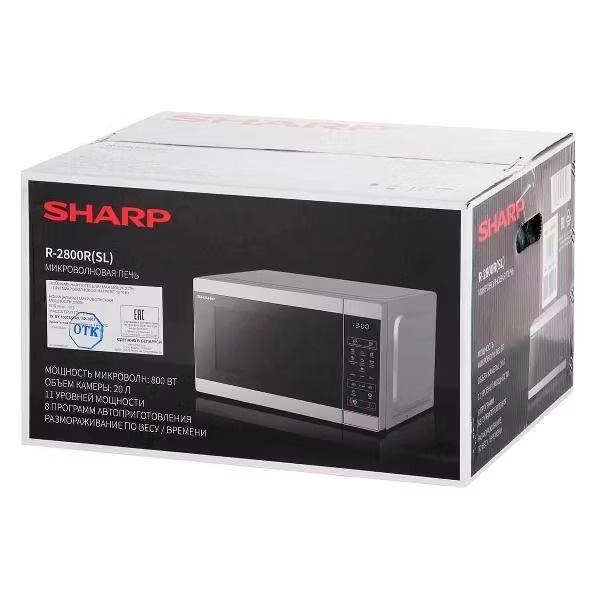 Микроволновая печь Sharp R2800RSL фото 8