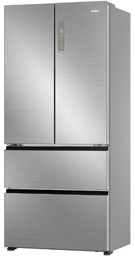Многокамерный холодильник Haier HB16FRSAAAERU No frost, серый металлик фото 5