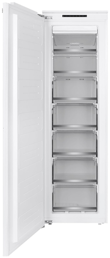 Встраиваемый морозильник Maunfeld MBFR177NFWGR Inverter No Frost A+ 203 л, белый фото 1