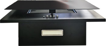 Вытяжка Elikor Коралл 60П-430-К3Д КВ II М-430-60-569 черный/черн.стекло фото 3