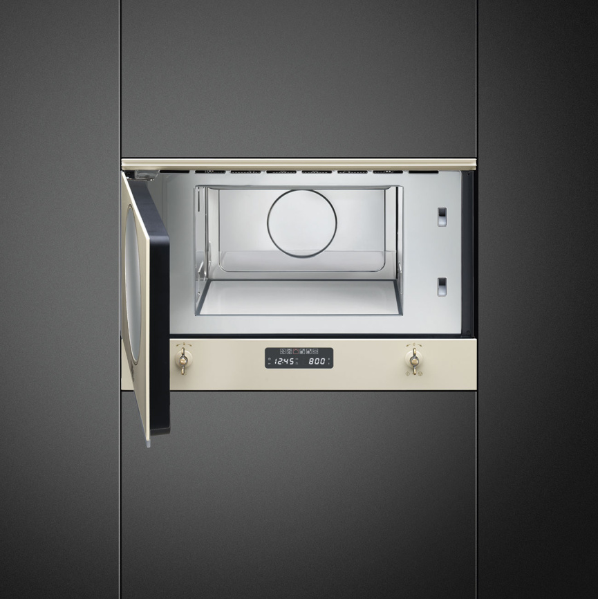 Встраиваемая микроволновая печь SMEG SMEG MP822PO Coloniale фото 4