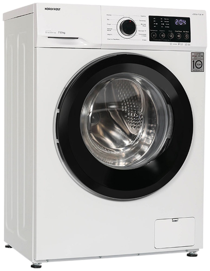 Стиральная машина NordFrost i-DDQ4 7120 W 8 кг, белый фото 3