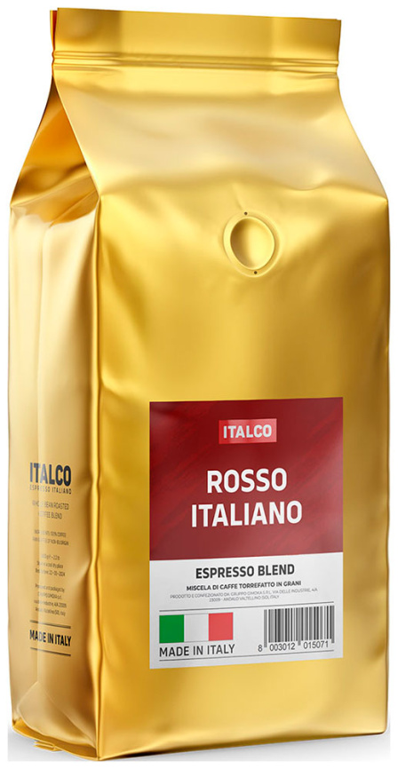 Кофе в зернах  Italco ROSSO ITALIANO 1KG фото 1