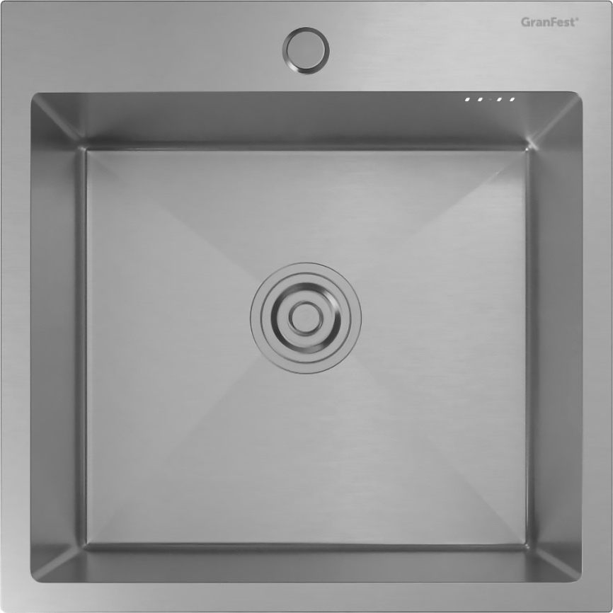 Кухонная мойка GRANFEST METAL 5050 inox фото 1