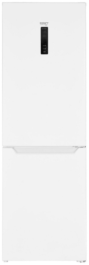 Двухкамерный холодильник Kraft TNC-NF401W No frost, белый фото 1