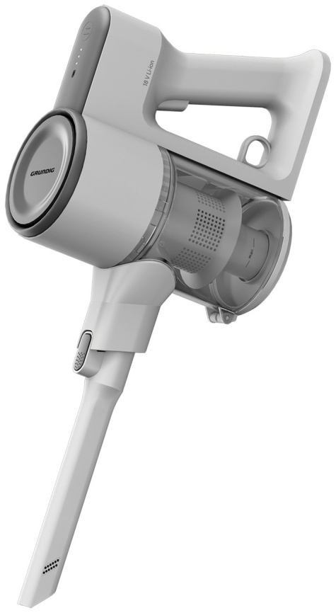 Пылесос вертикальный Grundig VCP 3130 L белый, аккумуляторный фото 4