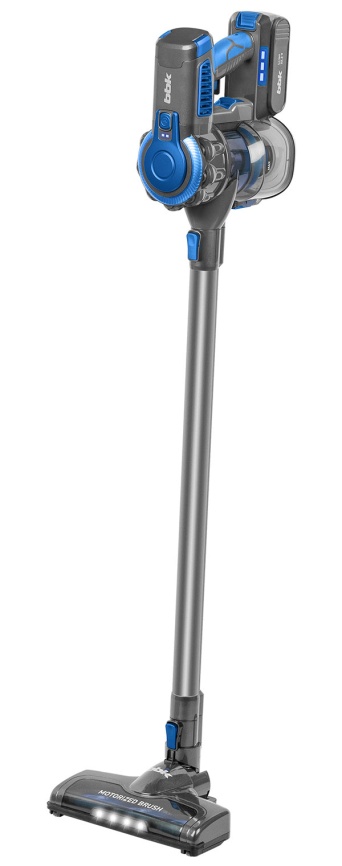 Пылесос вертикальный BBK BV3001, синий/серый фото 2