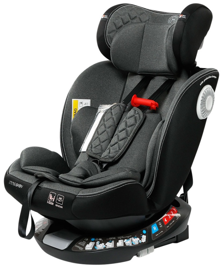Автокресло Ining Baby KRC001 black фото 9