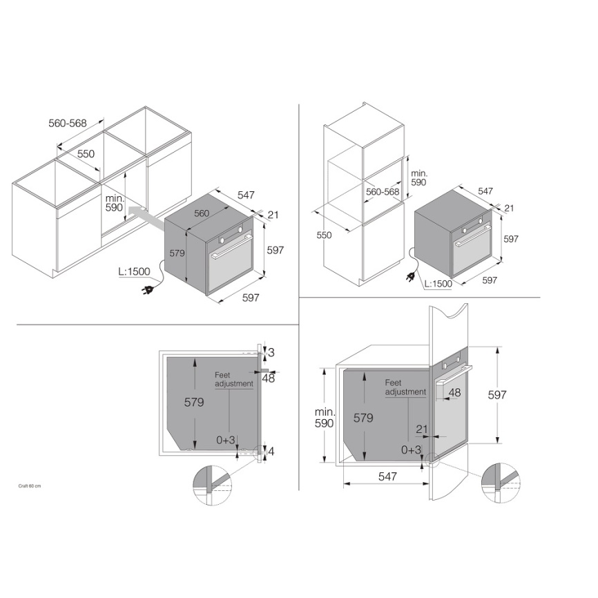 Встраиваемые электрические духовки ASKO Asko OP8687A1 фото 9