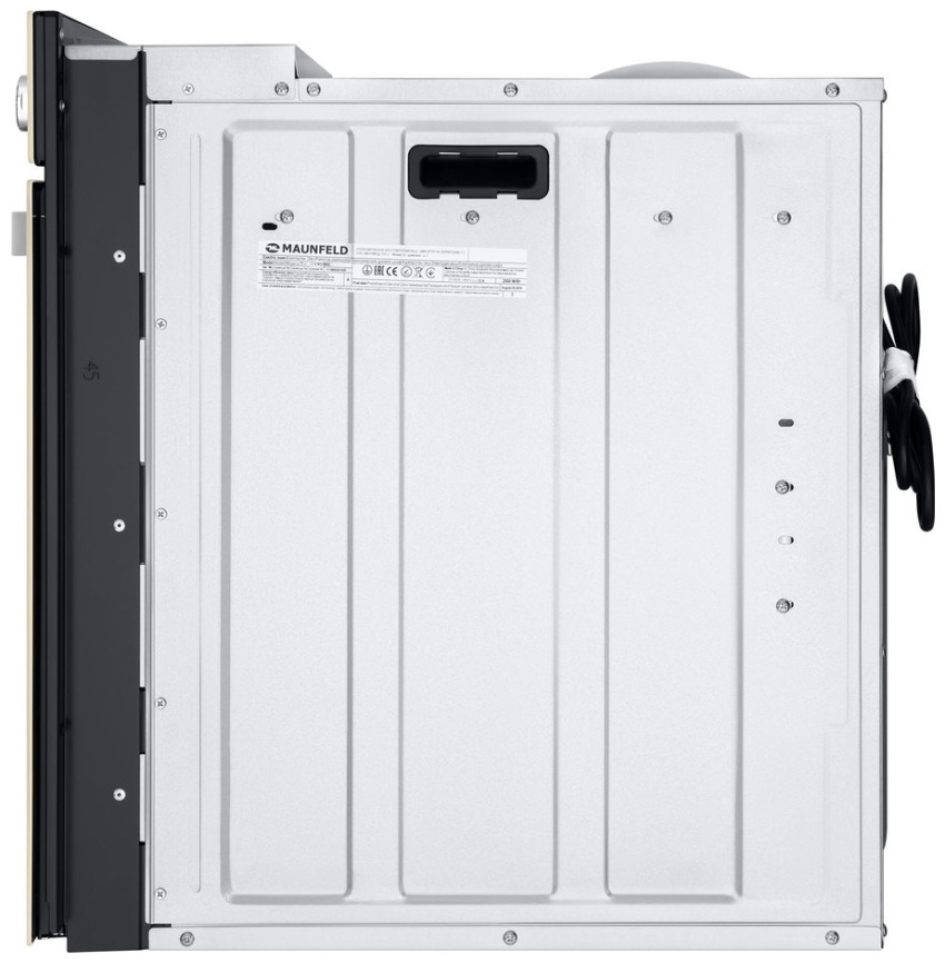 Электрический духовой шкаф Maunfeld EOEM516BG 44 см, 51 л гриль конвекция, бежевый фото 6