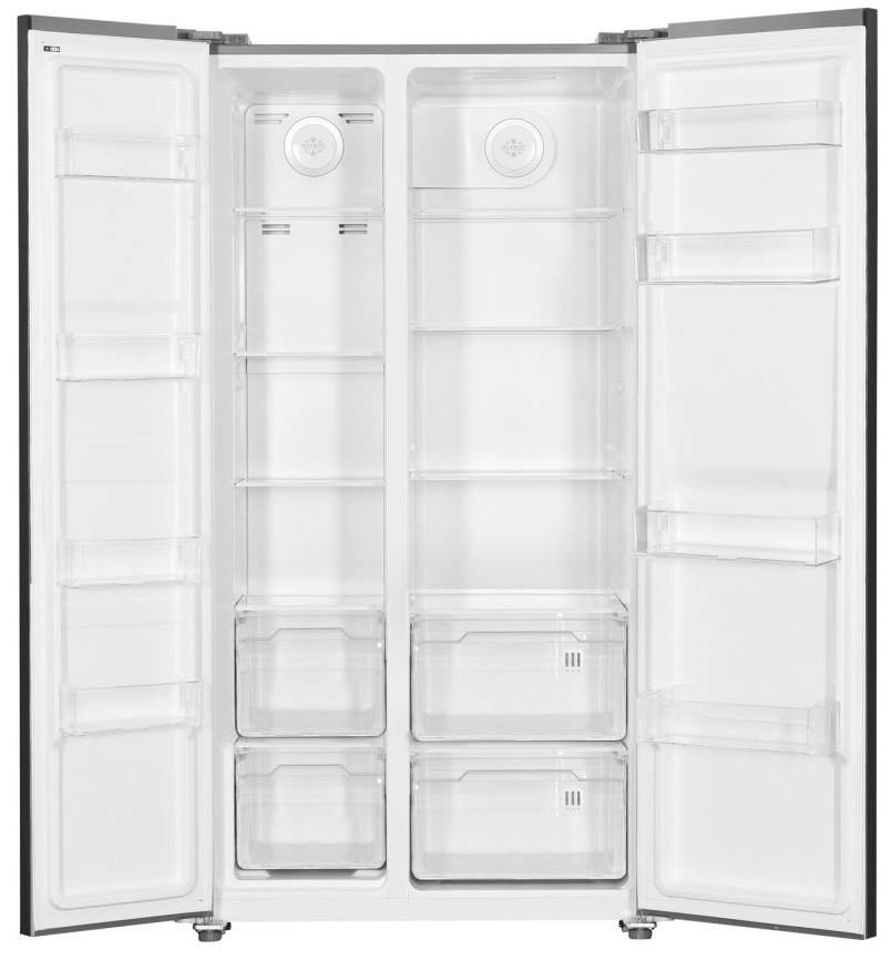 Холодильник Side-by-Side Kraft KF-MS5701DI No frost, темно-серый фото 2